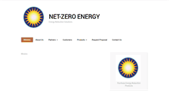 Desktop Screenshot of net-zeroenergy.com